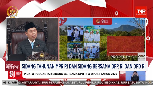 DPD Apresiasi Belanja Pusat ke Daerah dalam Sidang Tahunan