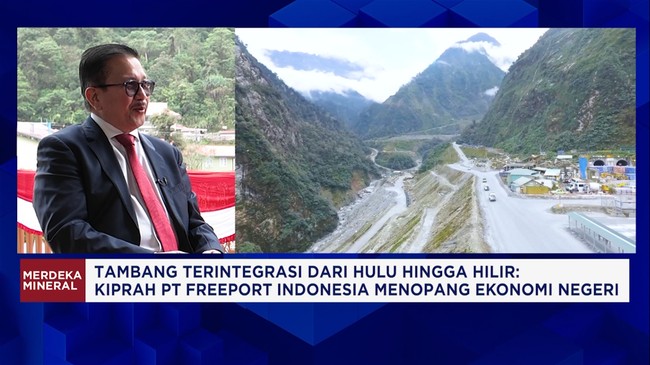 Freeport Indonesia Dukung Ekonomi RI Lewat Pajak dan Investasi Lokal