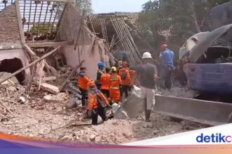 Gedung Hogwan di Brebes Runtuh, Tiga Orang Meninggal