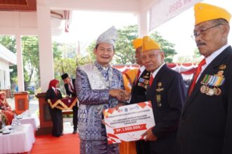 HUT ke-81 RI, Veteran di Lamongan Terima Tali Asih Rp1,5 Juta