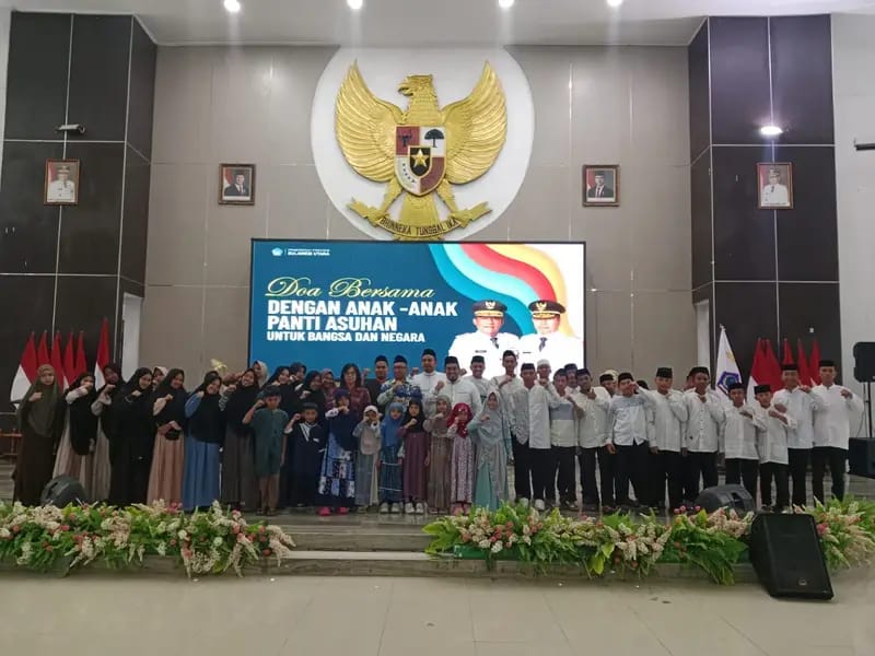 Pemprov Sulut Gelar Doa Bersama Anak Panti Asuhan untuk Bangsa dan Negara