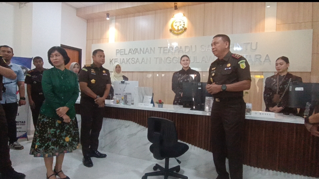 Resmikan gedung PTSP dan Gereja Imanuel, Kajati Sulut jamin laporan warga ditindaklanjuti 1x24 jam