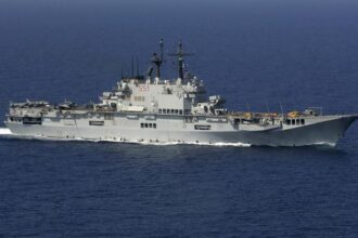 Kapal Induk Garibaldi dari Italia Tiba di Indonesia September