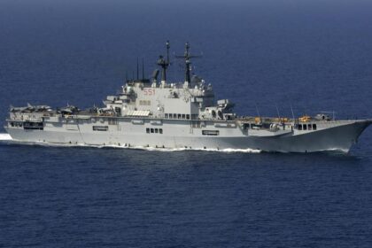 Kapal Induk Garibaldi dari Italia Tiba di Indonesia September