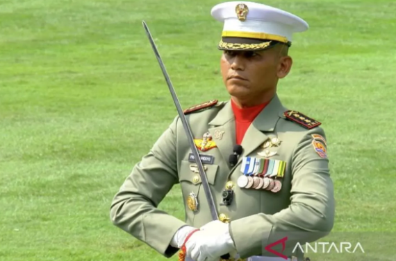 Kolonel Priyo Handoyo Pimpin Upacara HUT RI di Istana Merdeka