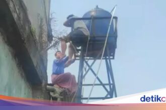 Mahasiswa KKN di Tangerang Tersetrum Saat Menguras Toren