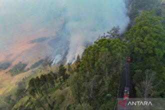 OMC Disiapkan untuk Pemadaman Karhutla di Gunung Bromo
