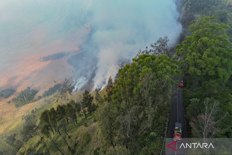 OMC Disiapkan untuk Pemadaman Karhutla di Gunung Bromo