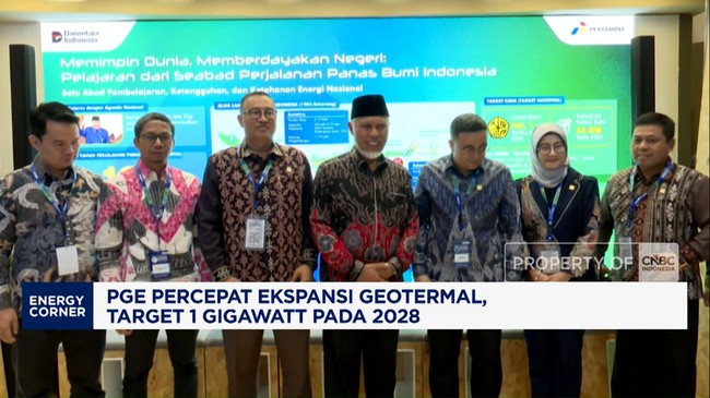 PGE Targetkan Ekspansi Geotermal 1 GW pada 2028