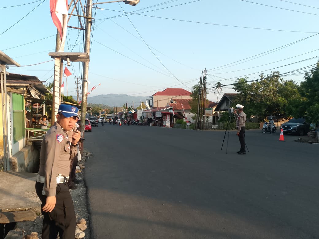 Polda Sulut turunkan Tim Scanning ke TKP tragedi drag race Kotamobagu, 8 orang meninggal dunia 8 drag race