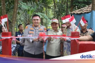 Polresta Serang Kota Bangun 8 Jembatan Merah Putih