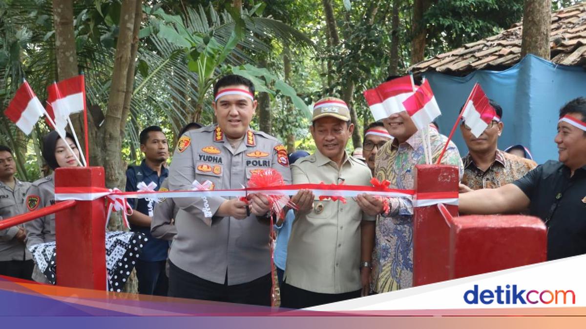 Polresta Serang Kota Bangun 8 Jembatan Merah Putih
