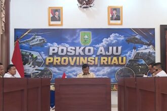 Prabowo Gelar Rapat Penanganan Karhutla di Riau