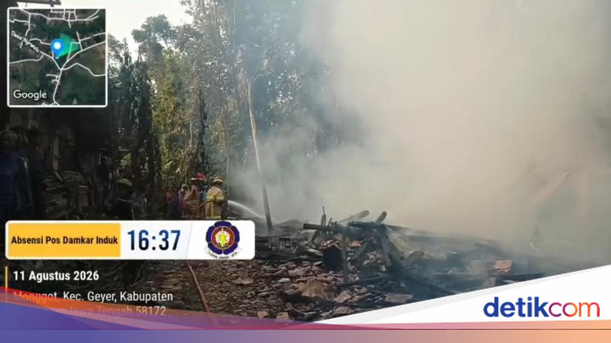 Puntung Rokok Sebabkan Kebakaran di Grobogan, Seorang Ibu Tewas