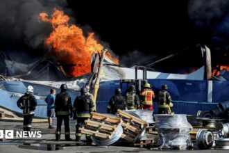 Sedikitnya 37 Tewas Usai Serangan Depot Senjata di Kyiv