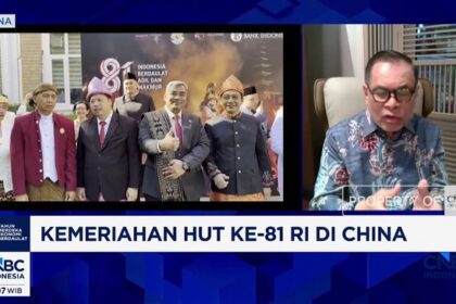 Semarak HUT ke-81 RI di China Jadi Sorotan