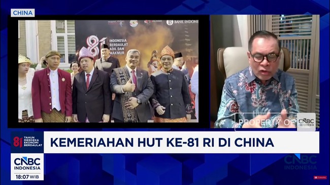 Semarak HUT ke-81 RI di China Jadi Sorotan