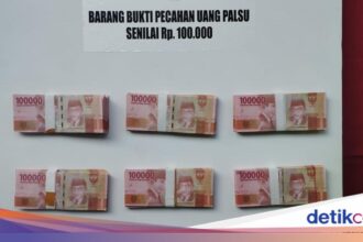 Sindikat Uang Palsu Cetak 12 Ribu Lembar, 4 Ribu Cacat