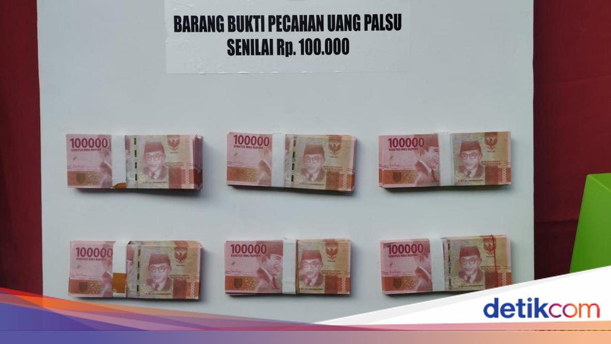 Sindikat Uang Palsu Cetak 12 Ribu Lembar, 4 Ribu Cacat