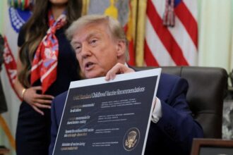 Trump Ubah Kebijakan Vaksin Anak AS, Minta Vaksin MMR Dipisah