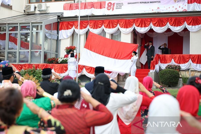 WNI di Jenewa Rayakan HUT RI dengan Solidaritas untuk Korban Gempa NTT
