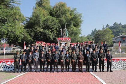 Jelang HUT ke-81 RI, Wali Kota dan Forkopimda Kotamobagu ziarah ke TMP Mongkonai Barat