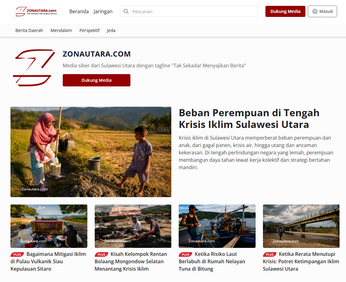 Mengapa kami meliput mereka yang menanggung krisis iklim di Sulawesi Utara 10 Mengapa kami meliput mereka yang menanggung krisis iklim di Sulawesi Utara
