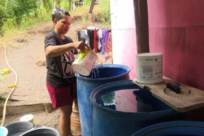 Kemarau panjang di Kota Bitung: warga Madidir Unet terpaksa beli air galon