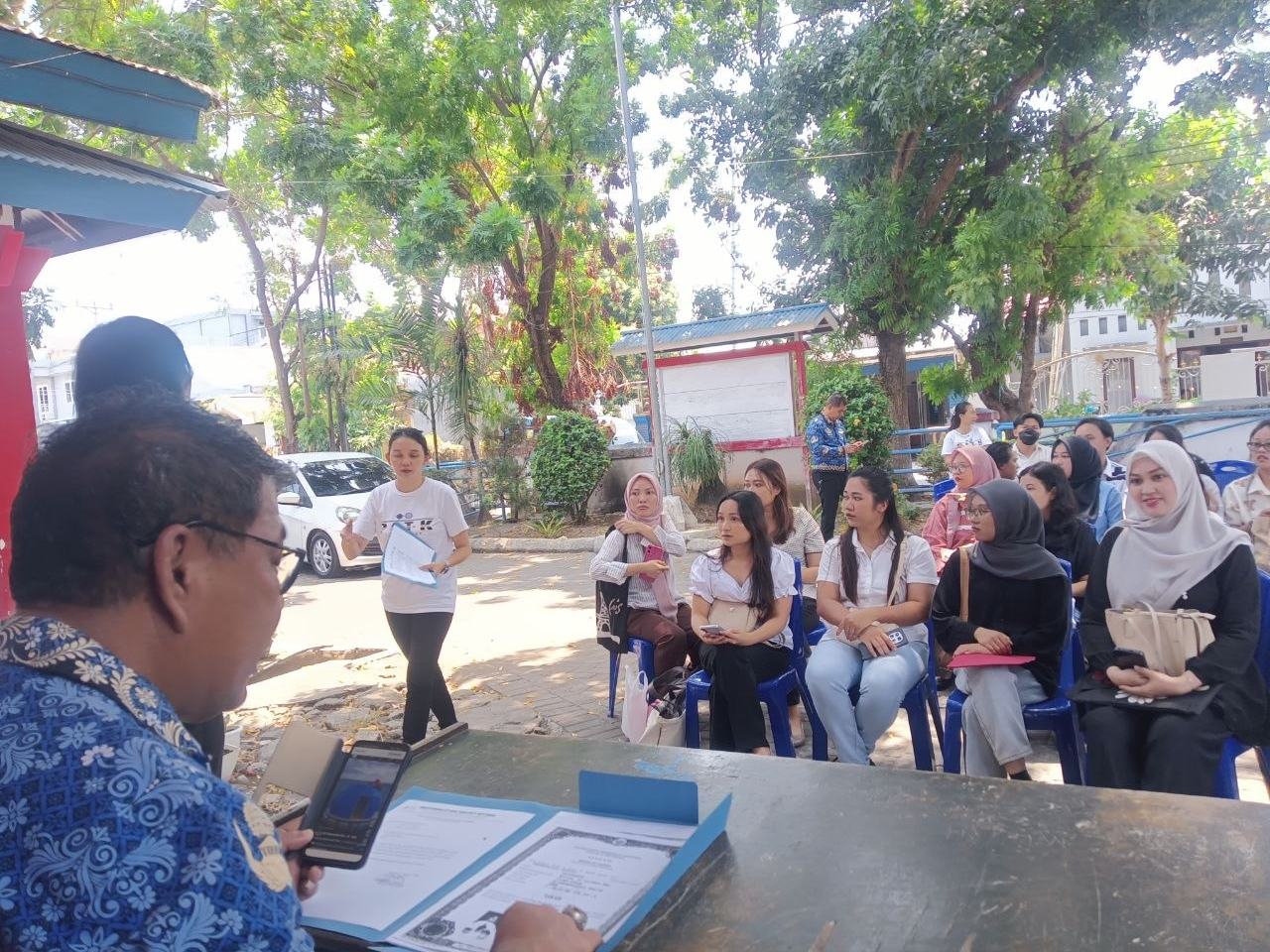 Puluhan pencari kerja ikut seleksi wawancara di Disnaker Bitung