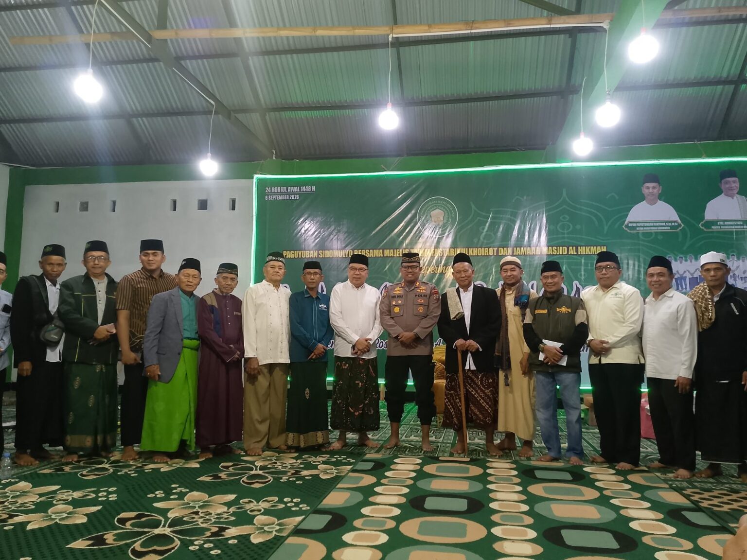 Merajut ukhuwah di Tanah Totabuan, Paguyuban Sidomulyo gelar Maulid Nabi
