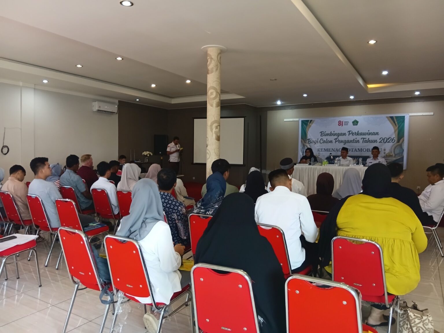 Kemenag Kotamobagu gelar Bimbingan Perkawinan bagi 50 calon pengantin