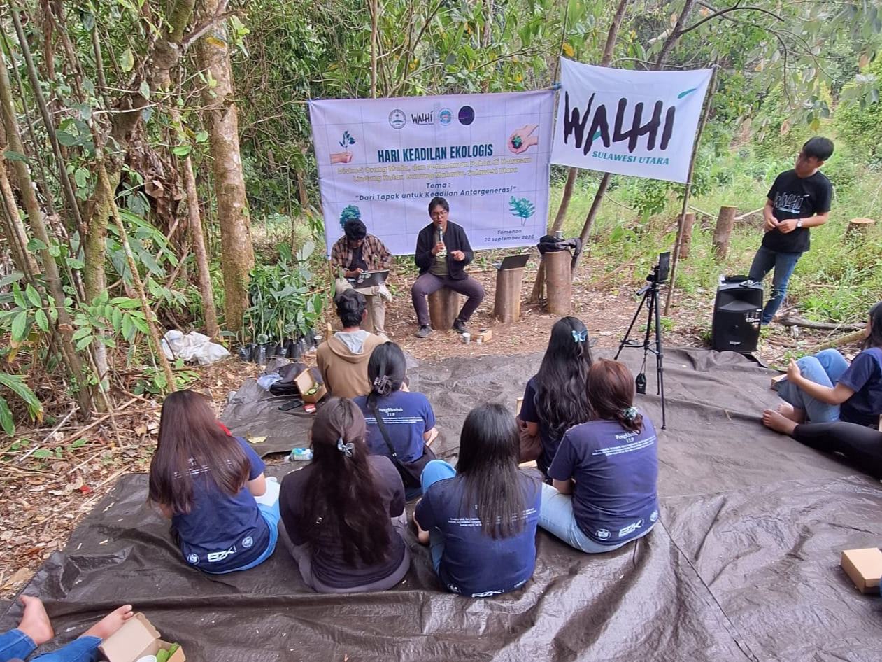 WALHI perkuat keadilan ekologis di hutan lindung Mahawu