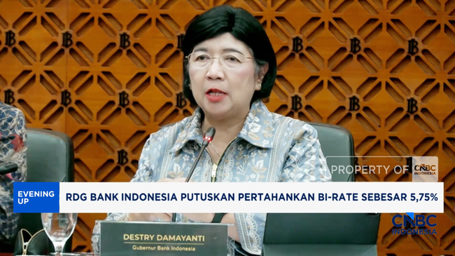 Bank Indonesia Pertahankan BI-Rate di Angka 5,75%