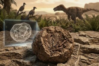 Bulu Berusia 66 Juta Tahun Ditemukan di Kotoran Dinosaurus