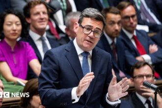 Burnham Didesak Soal Ekonomi dalam PMQs Pertama