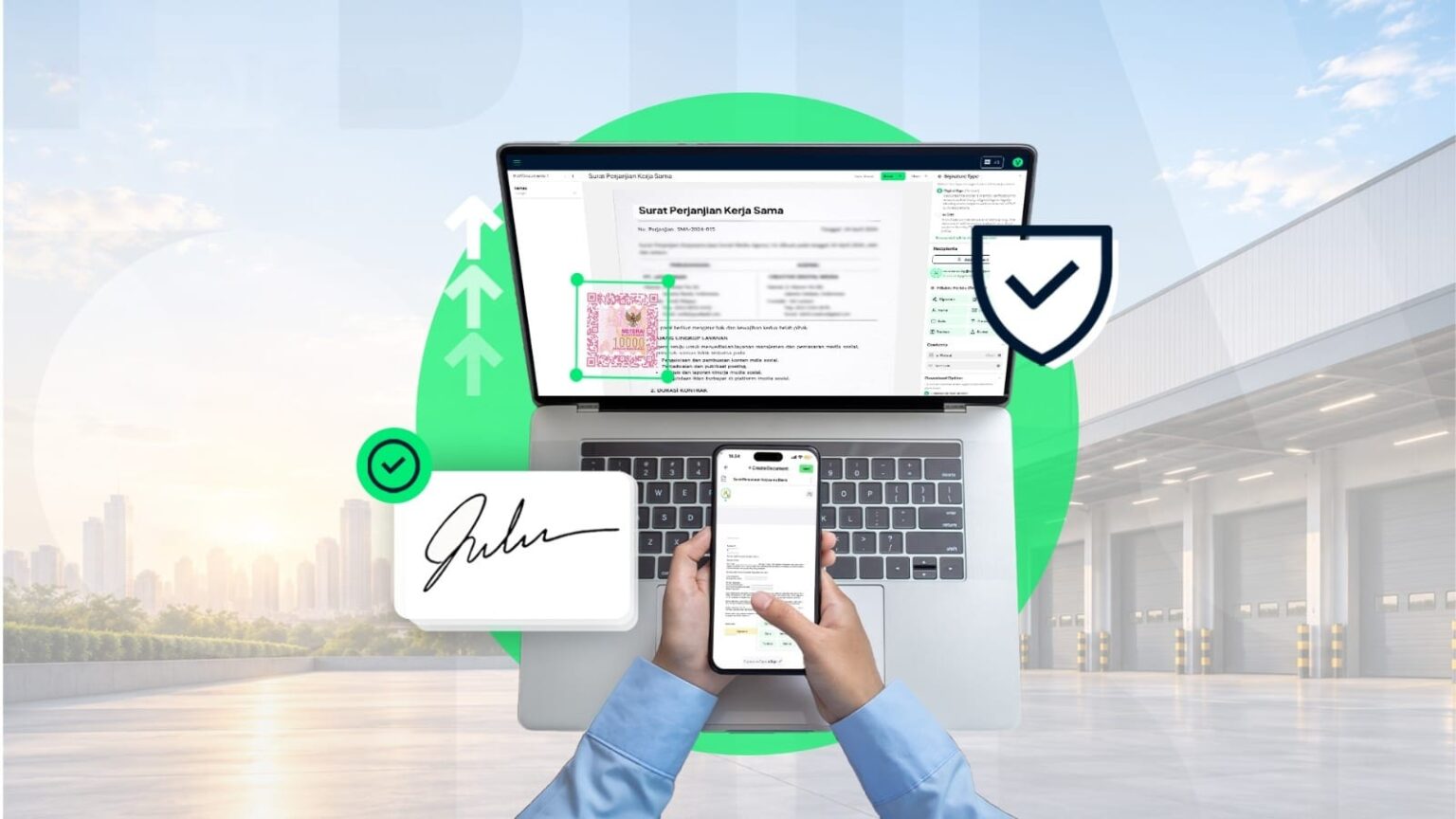 Digitalisasi Tanda Tangan dan e-Meterai Tingkatkan Efisiensi Proses Dokumen