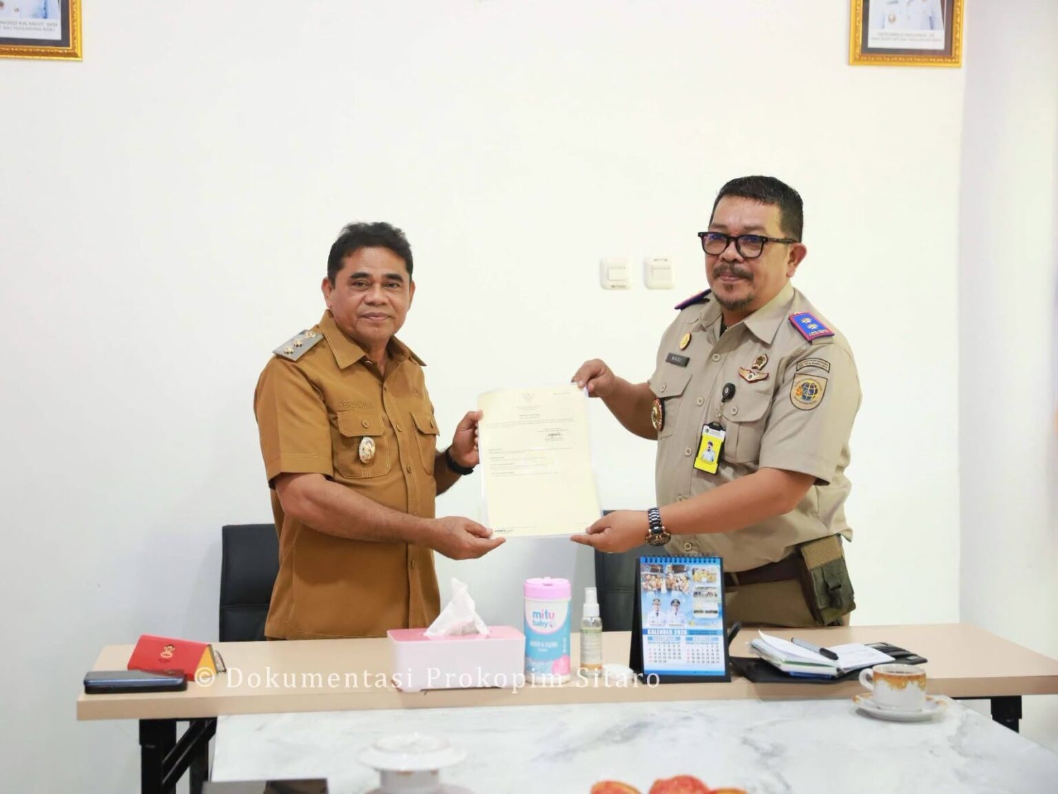 Pemkab Sitaro Perkuat Data Aset Tanah, Gandeng Kantor Pertanahan Percepat Pendaftaran