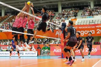 Indonesia Kalah 2-3 dari Thailand di Voli Asian Games 2026