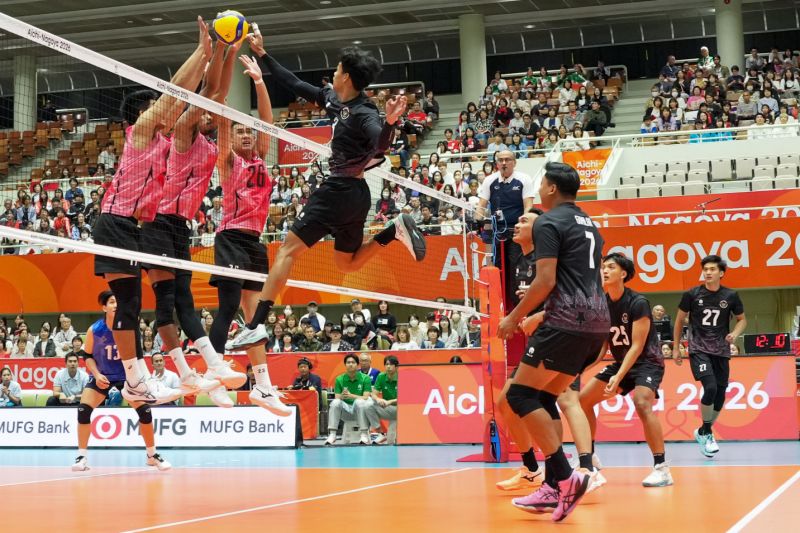 Indonesia Kalah 2-3 dari Thailand di Voli Asian Games 2026