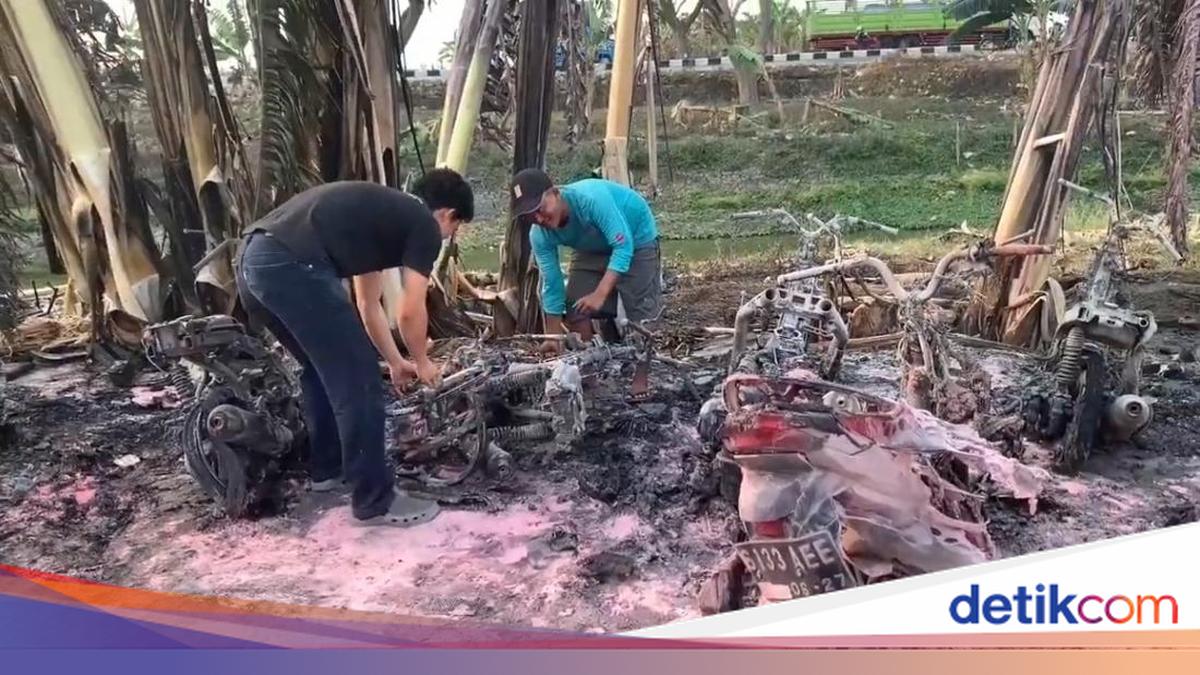 Kebakaran Hanguskan 20 Motor di Area Parkir Pabrik Demak