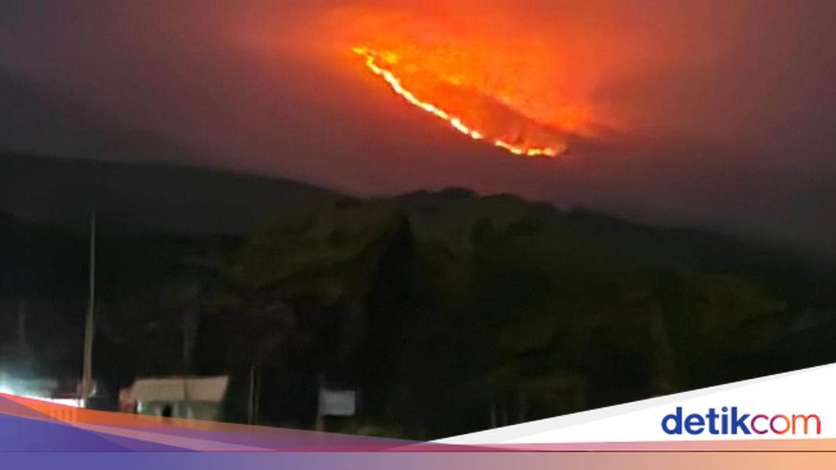 Kebakaran di Gunung Rinjani Meluas Hingga 1.098 Hektare
