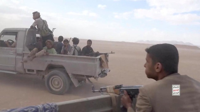 Ketegangan Memanas: Baku Tembak Arab Saudi vs Houthi di Yaman