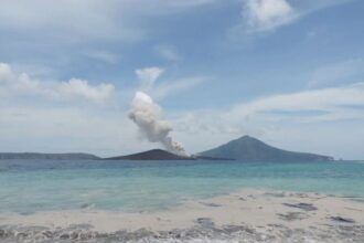 Luas Anak Krakatau Kini 341,5 Hektare, Lebih Besar dari Sebelum Longsor 2018