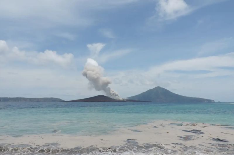Luas Anak Krakatau Kini 341,5 Hektare, Lebih Besar dari Sebelum Longsor 2018