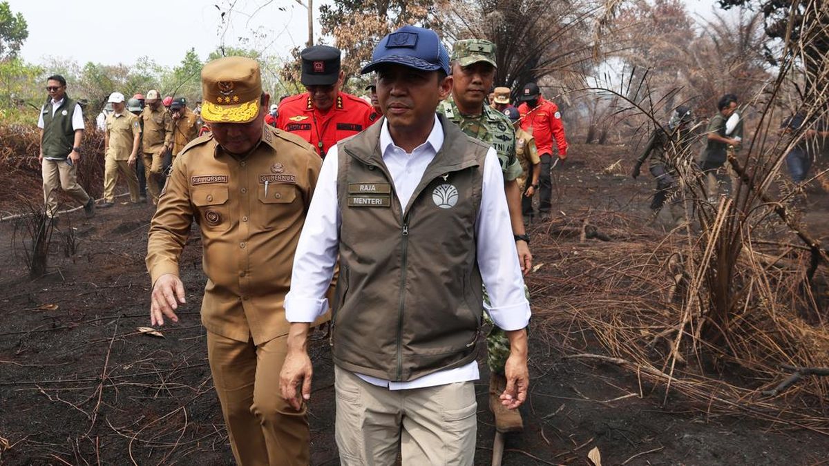 Menhut Raja Juli Antisipasi Karhutla di Puncak El Nino September