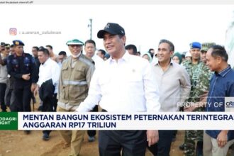Menteri Pertanian Bangun Ekosistem Peternakan Terintegrasi