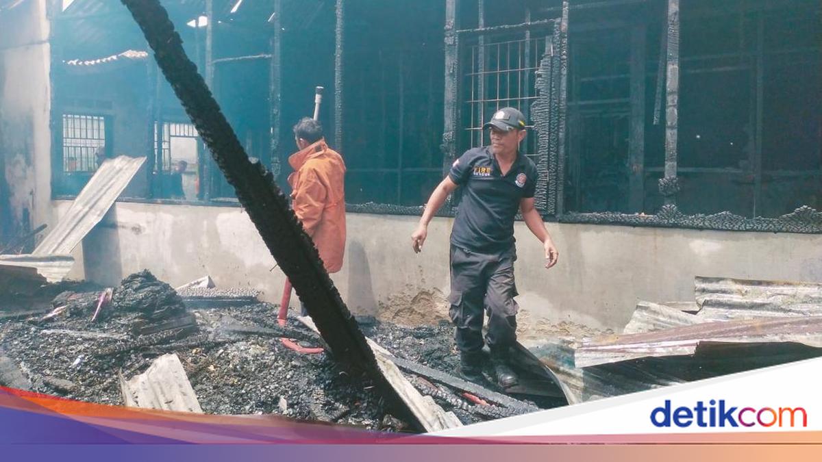 Polisi Gugur dalam Kebakaran di Sidikalang, Dairi