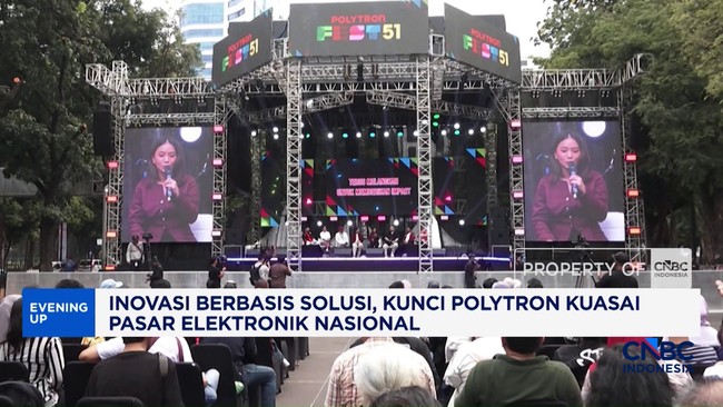 Polytron Dominasi Pasar Elektronik Nasional dengan Inovasi