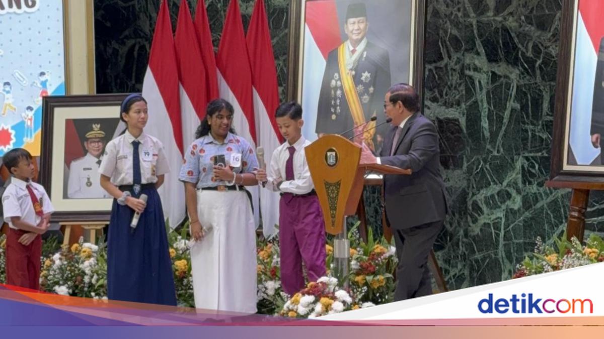 Pramono Anung Semringah di Acara Literasi Anak di Balai Kota