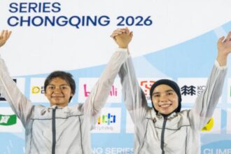 Raji'ah Sallsabillah dan Kadek Adi Asih Raih Perak di Chongqing 2026